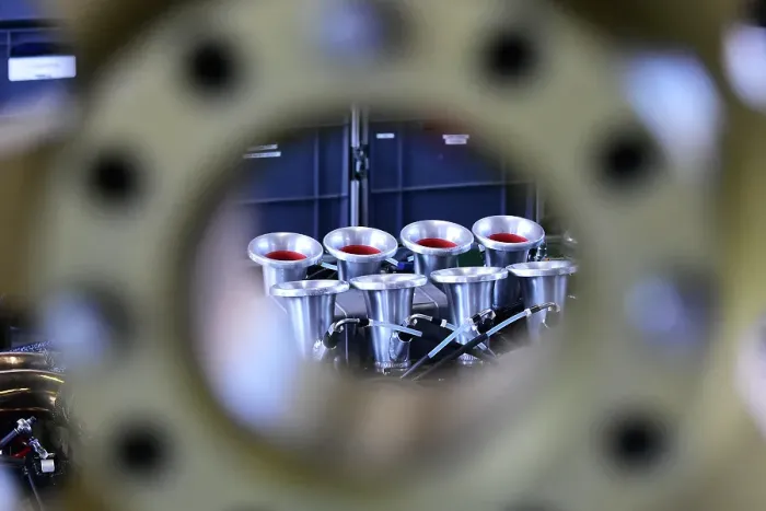 Framed Print : CM35_5272 V8 Trumpets through a wheel.jpg Framed Print : CM35_5272 V8 Trumpets through a wheel.jpg