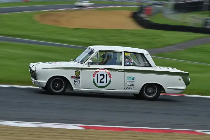 Framed Print : CM35_5727 Tim Abbott, Darren Burke, Ford Lotus Cortina Mk1.jpg