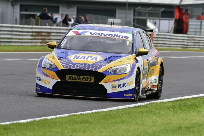 Framed Print : CM35 5930 Ashley Sutton, Ford Focus ST, NAPA Racing UK Framed Print : CM35 5930 Ashley Sutton, Ford Focus ST, NAPA Racing UK