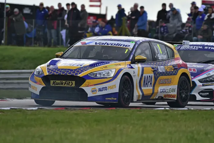 Framed Print : CM35 6431 Ashley Sutton, Ford Focus ST, NAPA Racing UK Framed Print : CM35 6431 Ashley Sutton, Ford Focus ST, NAPA Racing UK