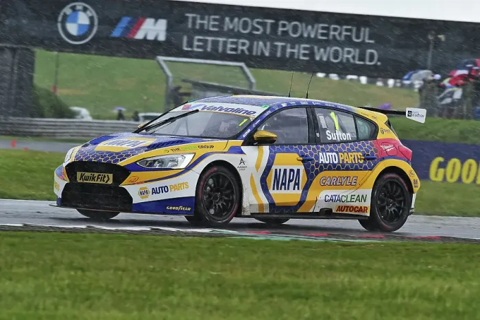 Framed Print : CM35 6468 Ashley Sutton, Ford Focus ST, NAPA Racing UK Framed Print : CM35 6468 Ashley Sutton, Ford Focus ST, NAPA Racing UK