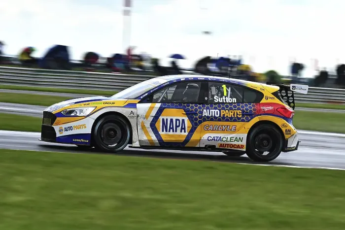 Framed Print : CM35 6597 Ashley Sutton, Ford Focus ST, NAPA Racing UK Framed Print : CM35 6597 Ashley Sutton, Ford Focus ST, NAPA Racing UK