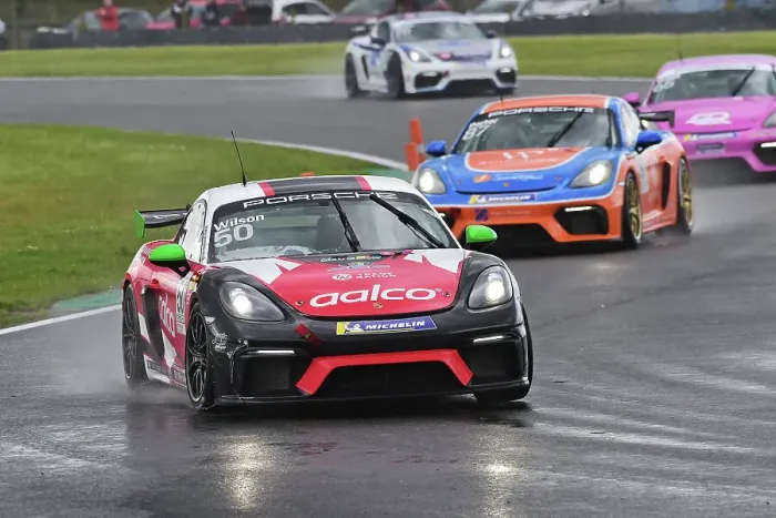 Framed Print : CM35 6624 Darelle Wilson, Aalco with JWB Motorsport, Porsche 718 Cayman GT4 Clubsport