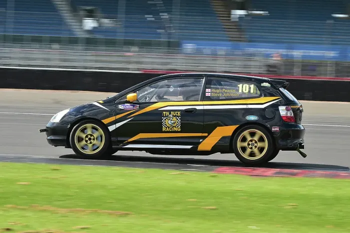 Framed Print : CM35_9239 Hugh Pearce, Steve Johnson, Honda Civic EP3.jpg