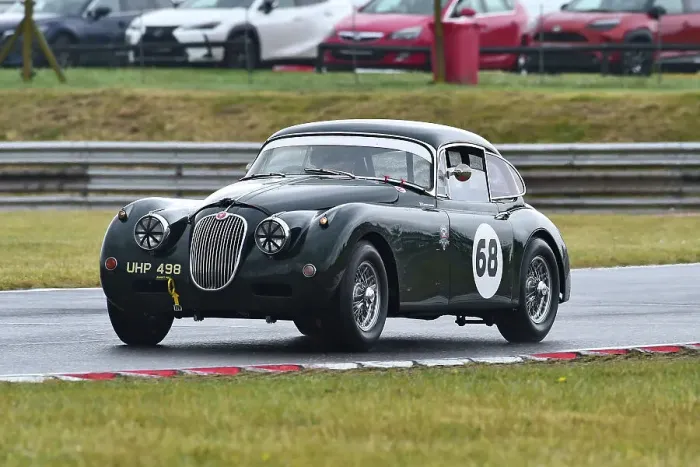 Framed Print : CM35 9290 Marc Gordon, Jaguar XK 150S