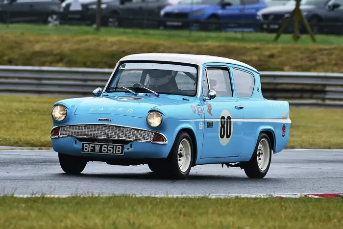 Framed Print : CM35 9302 Geoff Cook, Ford Anglia Framed Print : CM35 9302 Geoff Cook, Ford Anglia