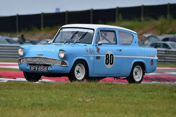 Framed Print : CM35 9335 Geoff Cook, Ford Anglia Framed Print : CM35 9335 Geoff Cook, Ford Anglia