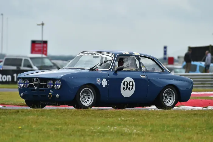 Framed Print : CM35 9356 Gavin Watson, Alfa Romeo 1750 GTAm