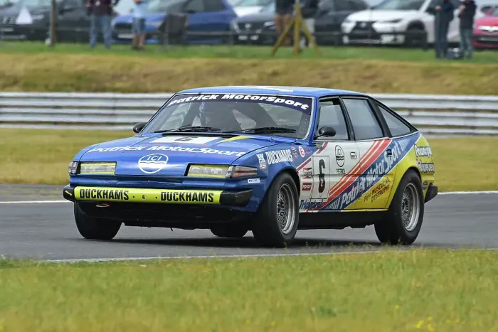 Framed Print : CM35 9513 Michael Whitaker Snr, Nigel Green, Rover SD1 Patrick Motorsport