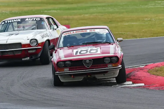 Framed Print : CM35 9555 Micky Bolton, Alfa Romeo Alfetta GT Framed Print : CM35 9555 Micky Bolton, Alfa Romeo Alfetta GT