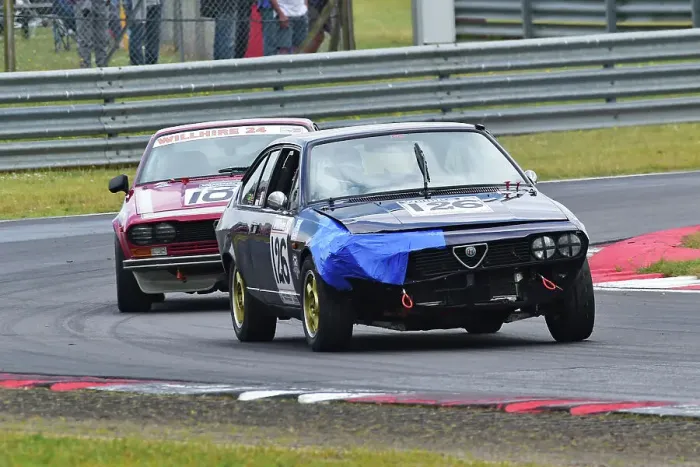 Framed Print : CM35 9581 Clive Golding, Alfa Romeo Alfetta GTV