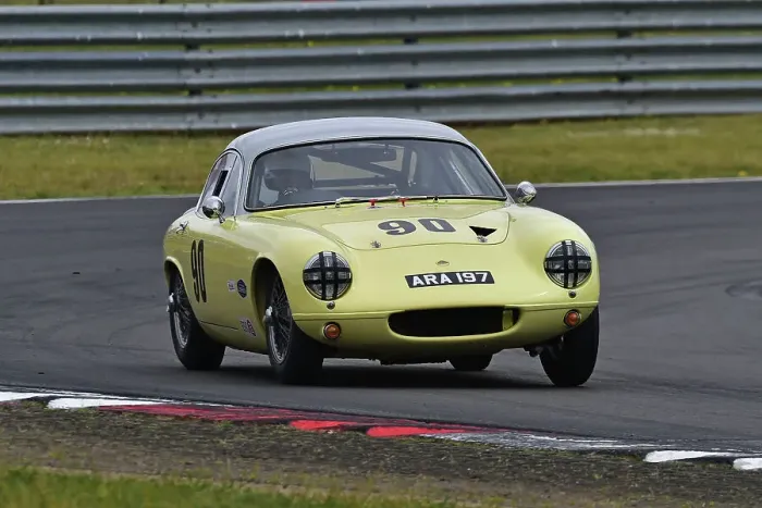 Framed Print : CM35 9637 Thomas Giddings, Lotus Elite