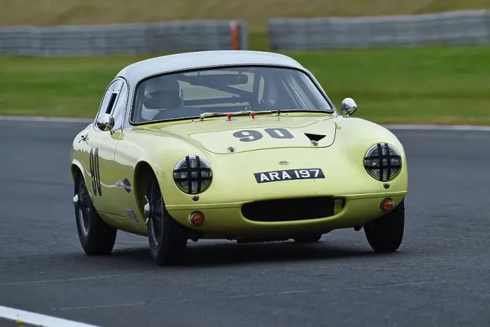 Framed Print : CM35 9648 Thomas Giddings, Lotus Elite