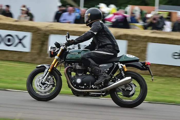 Rights Managed : CM35 9832 Triumph Thruxton Final Edition Rights Managed : CM35 9832 Triumph Thruxton Final Edition
