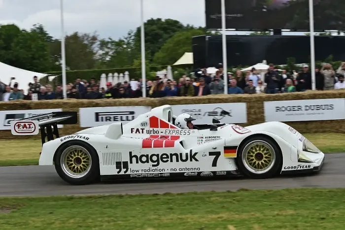Rights Managed : CM36 0222 Stefan Johansson, Porsche WSC-95 Rights Managed : CM36 0222 Stefan Johansson, Porsche WSC-95