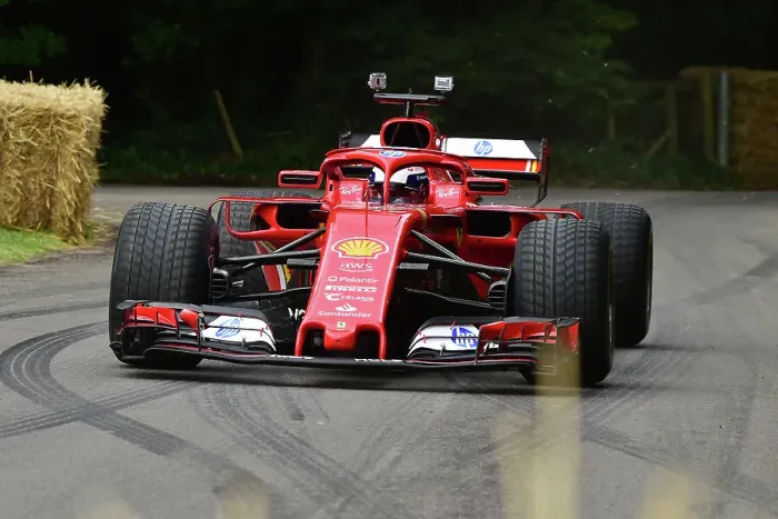 Rights Managed : CM36 0305 Oliver Bearman, Marc Gene, Ferrari SF 70H