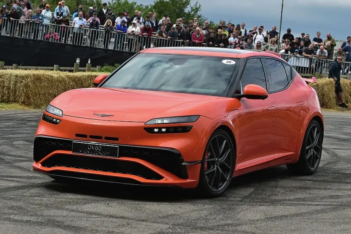 Rights Managed : CM36 0343 Genesis GV60 Magma Concept Rights Managed : CM36 0343 Genesis GV60 Magma Concept