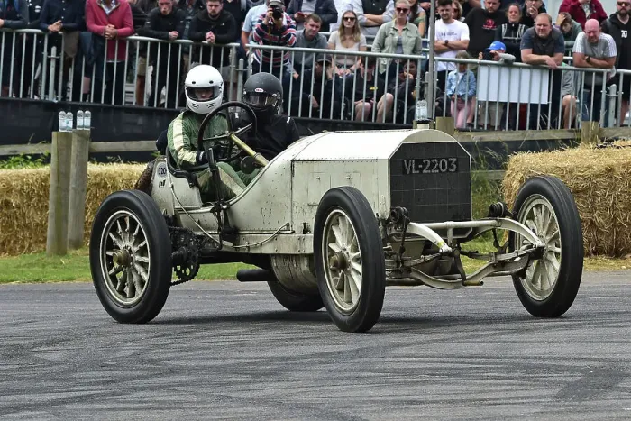 Rights Managed : CM36 0344 Archie Collings, Mercedes 120hp Rights Managed : CM36 0344 Archie Collings, Mercedes 120hp