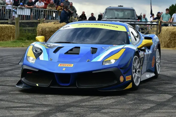 Rights Managed : CM36 0363 Robert Rees, Ferrari 488 Challenge Evo