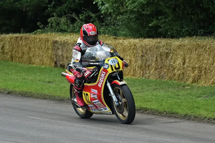 Rights Managed : CM36 0591 Randy Mamola, Suzuki RG500 XR34 Rights Managed : CM36 0591 Randy Mamola, Suzuki RG500 XR34