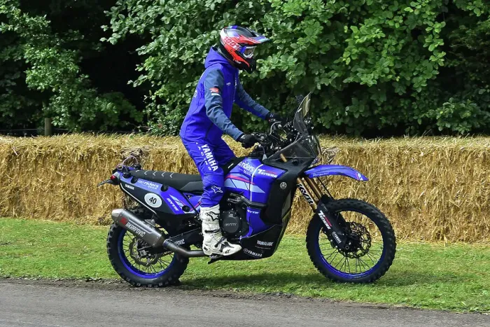 Rights Managed : CM36 0625 Stephan Peterhansel, Marc Bourgeois, Yamaha XTZ850TRX Rights Managed : CM36 0625 Stephan Peterhansel, Marc Bourgeois, Yamaha XTZ850TRX