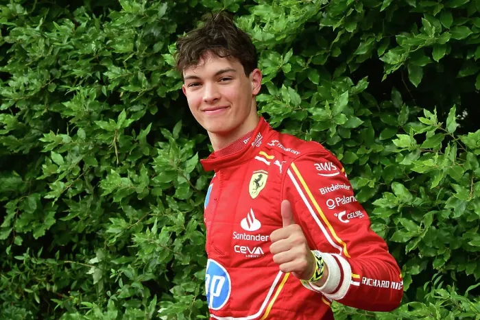 Rights Managed : CM36 0650 Ollie Bearman, Ferrari SF 70H Rights Managed : CM36 0650 Ollie Bearman, Ferrari SF 70H