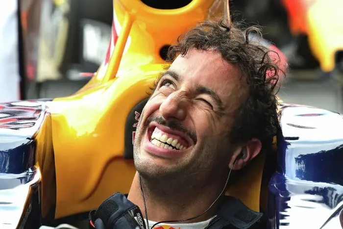 Rights Managed : CM36 0692 The ever smiling Daniel Ricciardo