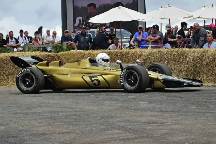 Rights Managed : CM36 0716 Clive Chapman, Magnus Chapman, Lotus-Pratt & Witney 56B
