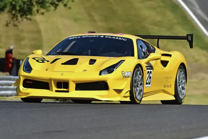 Framed Print : CM36 0749 Colin Sowter, Ferrari 488 Challenge Framed Print : CM36 0749 Colin Sowter, Ferrari 488 Challenge