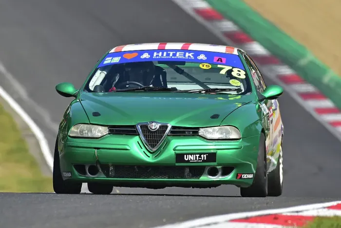 Framed Print : CM36 0767 Edward Robinson, Alfa Romeo 156 Twin Spark