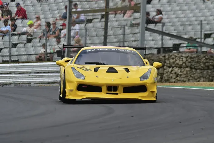 Framed Print : CM36 0993 Colin Sowter, Ferrari 488 Challenge