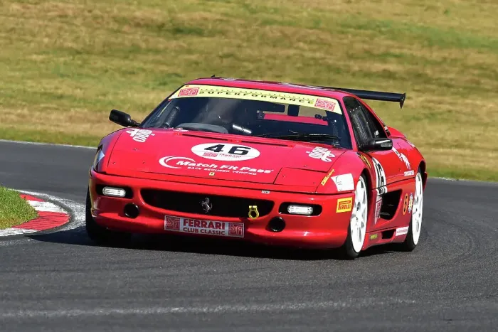 Framed Print : CM36 1143 Tristan Simpson, Ferrari 355 Challenge