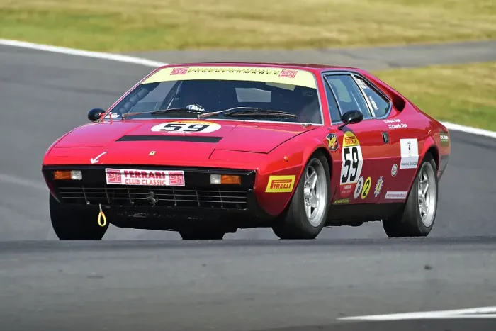 Framed Print : CM36 1175 Paul Ugo, Ferrari 308 GT4