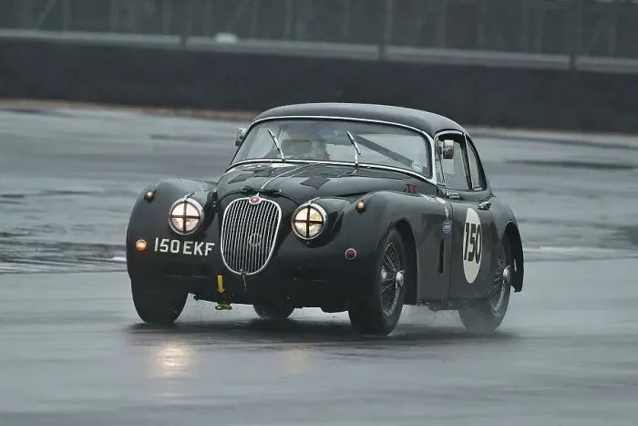 Framed Print : CM36_1487 Claire Keith-Lucas, Andrew Keith Lucas, Jaguar XK150S FHC.jpg