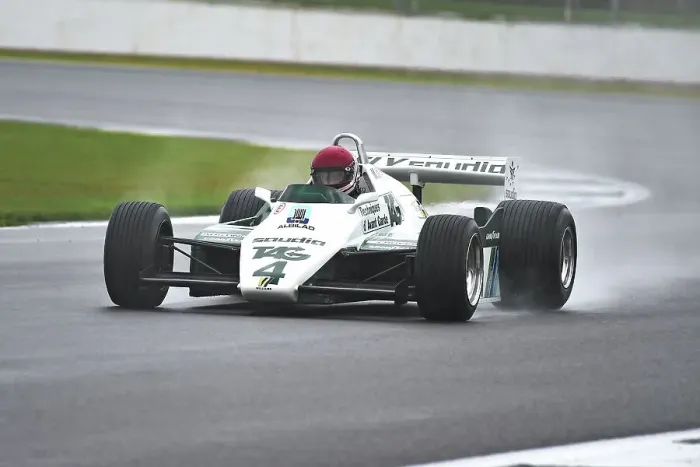 Framed Print : CM36_1656 Lukas Halusa, Williams FW08.jpg