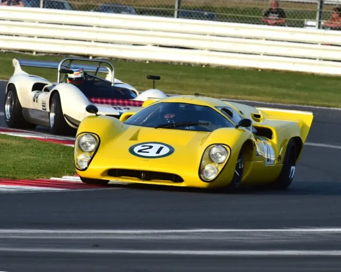 Framed Print : CM4 0141 Steve Tandy, Lola T70 MK3 B Framed Print : CM4 0141 Steve Tandy, Lola T70 MK3 B