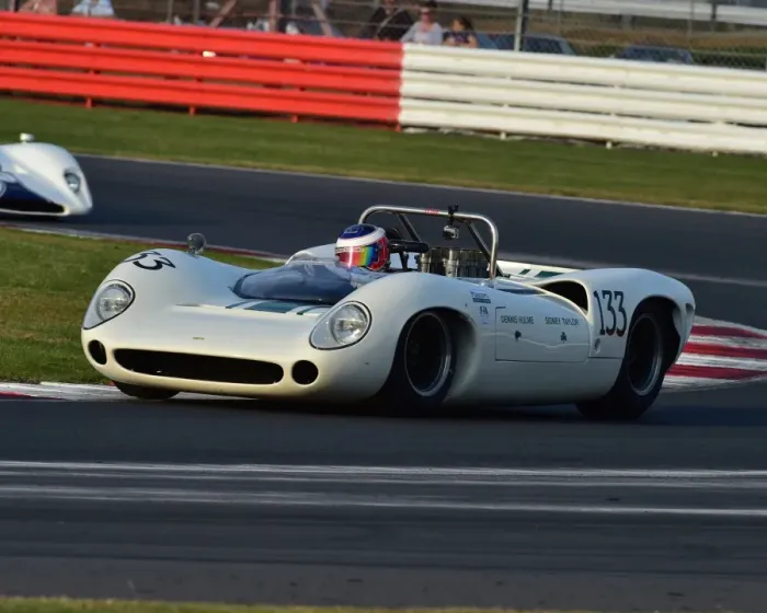 Framed Print : CM4 0150 Jon Minshaw, Lola T70 Mk2 Spyder