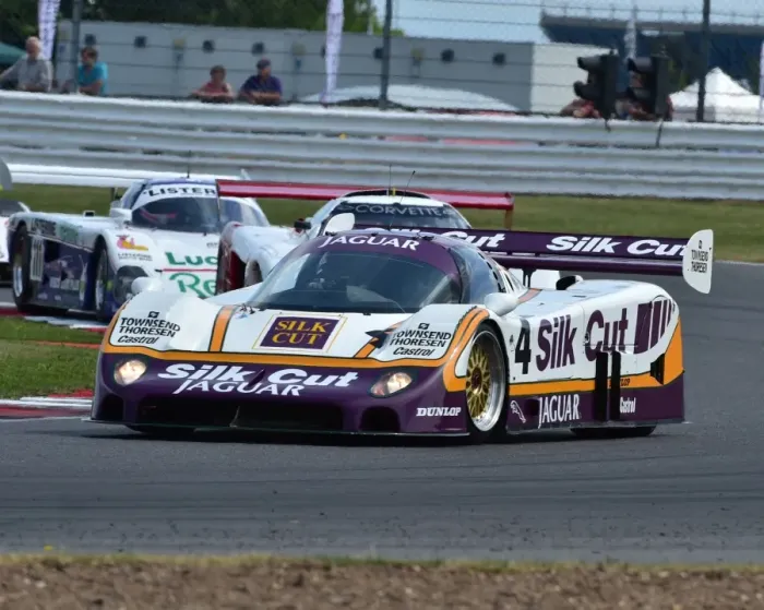 Framed Print : CM4 0716 Justin Law, Jaguar XJR8