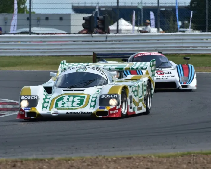 Framed Print : CM4 0721 Henrik Lindberg, Porsche 962 Framed Print : CM4 0721 Henrik Lindberg, Porsche 962