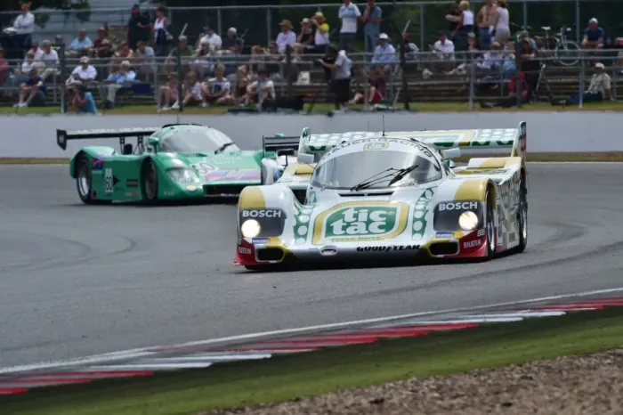 Framed Print : CM4 0746 Henrik Lindberg, Porsche 962 Framed Print : CM4 0746 Henrik Lindberg, Porsche 962