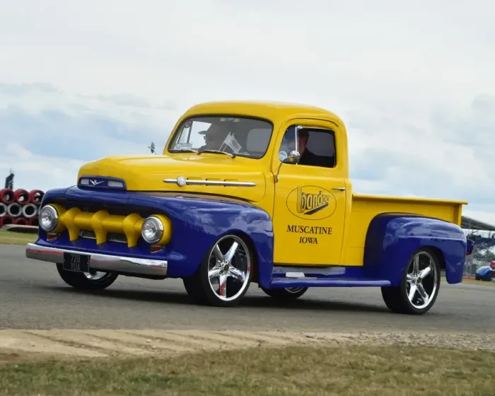 Framed Print : CM4 0837 Ford, F-1 Pick up, 728 YUA
