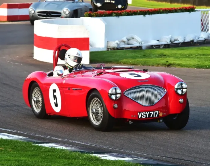 Framed Print : CM4 8806 Tarek Mahmoud, Austin Healey 100-4, VSY 717 Framed Print : CM4 8806 Tarek Mahmoud, Austin Healey 100-4, VSY 717