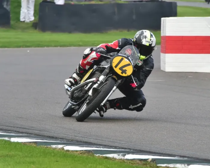 Rights Managed : CM4 9187 Steve Brogan, Ian Bain, Norton International Clubman Rights Managed : CM4 9187 Steve Brogan, Ian Bain, Norton International Clubman