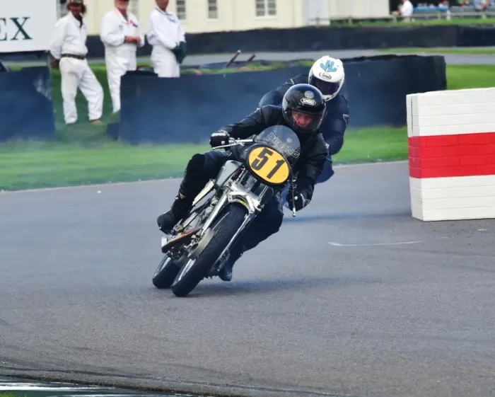 Rights Managed : CM4 9240 Roger Munsey, Derek Bunning, Vincent Comet Grey Flash