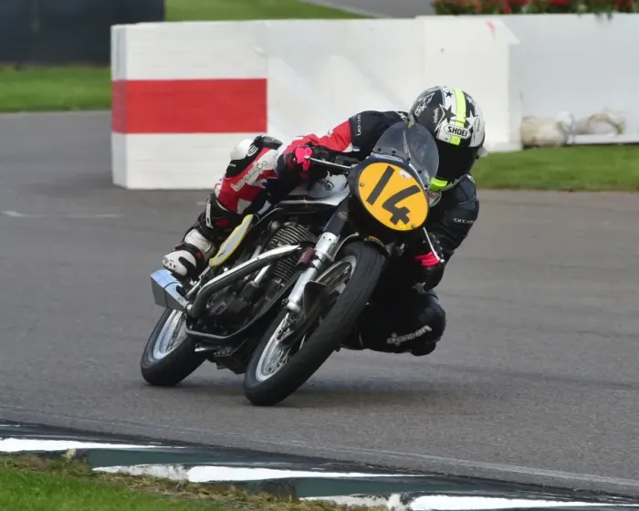 Rights Managed : CM4 9246 Steve Brogan, Ian Bain, Norton International Clubman Rights Managed : CM4 9246 Steve Brogan, Ian Bain, Norton International Clubman