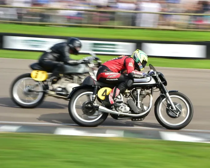 Rights Managed : CM4 9312 Scott Smart, Glen Richards, Norton Manx Rights Managed : CM4 9312 Scott Smart, Glen Richards, Norton Manx