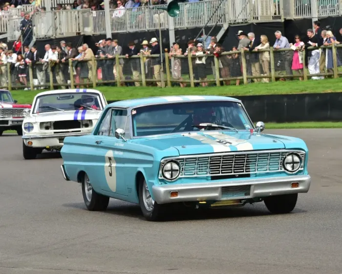 Rights Managed : CM4 9433 Rupert Clevely, Rowan Atkinson, Ford Falcon Sprint Rights Managed : CM4 9433 Rupert Clevely, Rowan Atkinson, Ford Falcon Sprint