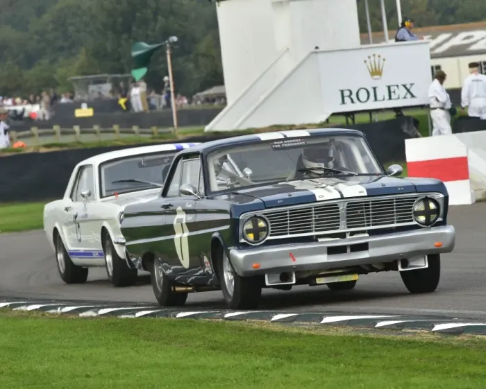 Rights Managed : CM4 9532 Fabien Sarrailh, Henri Pescarolo, Ford Falcon Sprint Rights Managed : CM4 9532 Fabien Sarrailh, Henri Pescarolo, Ford Falcon Sprint