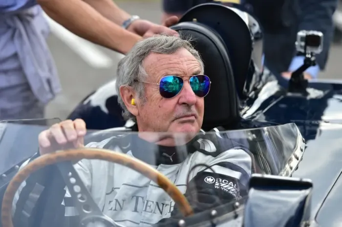 Rights Managed : CM4 9619 Nick Mason, Jaguar D-Type, XKD 1 Rights Managed : CM4 9619 Nick Mason, Jaguar D-Type, XKD 1