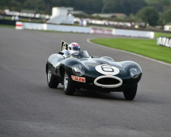 Rights Managed : CM4 9669 Andy Wallace, Jaguar D-Type Long Nose, 774 RW Rights Managed : CM4 9669 Andy Wallace, Jaguar D-Type Long Nose, 774 RW